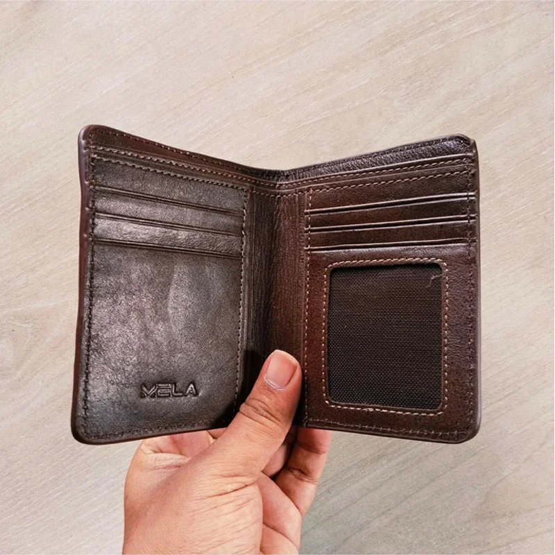 Premium Leather Wallet for Men with Detachable Card Holder